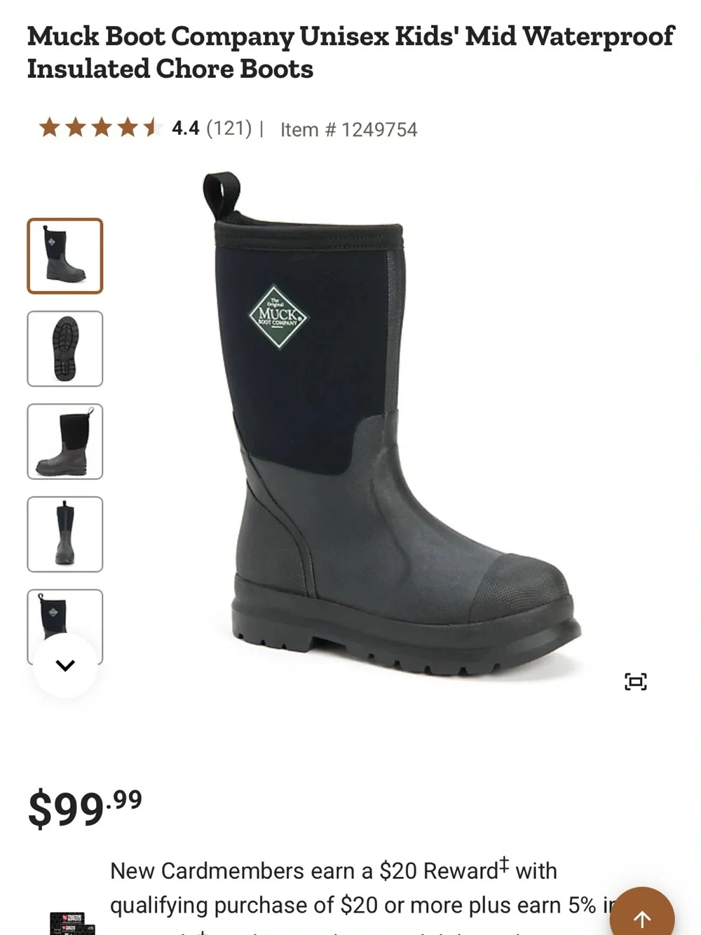 Muck Boots comfortable black